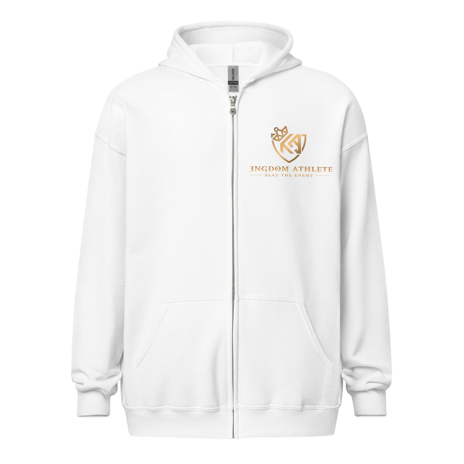 Unisex heavy blend zip hoodie - kingdom athlete s