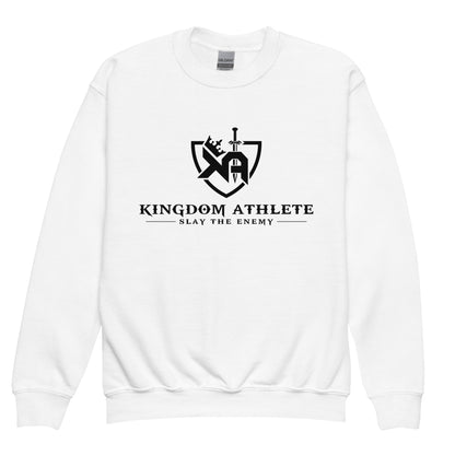 Youth crewneck sweatshirt - kingdom athlete s